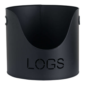 Hill Interiors, Logs and Kindling Buckets & Matchstick Holder