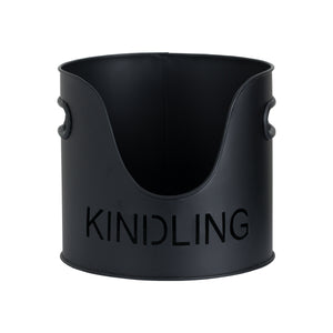 Hill Interiors, Logs and Kindling Buckets & Matchstick Holder