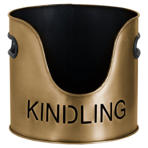 Hill Interiors, Logs and Kindling Buckets & Matchstick Holder