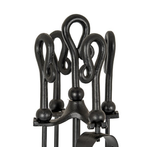 Hill Interiors, Black Crook Top Companion Set