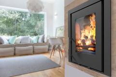 Saltfire CS5 Inset Stove | 5kW Multi-Fuel Fireplace Heater