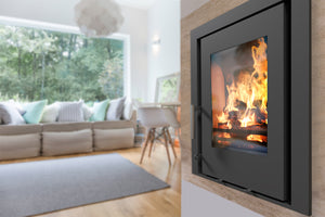 Saltfire CS5 Inset Stove | 5kW Multi-Fuel Fireplace Heater