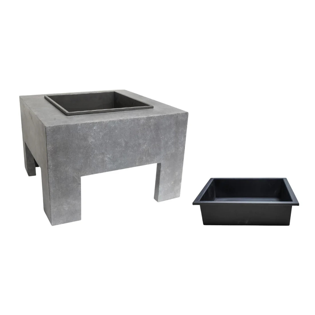 Ivyline, Square Fire Pit & Square Console