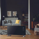 Rediffusion Smart Glass Panel Heater 2000W, Black