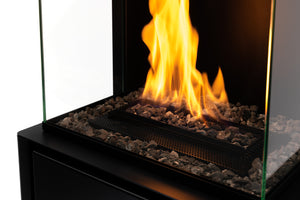Arcticon, Freestanding BEV Fireplace | Planika