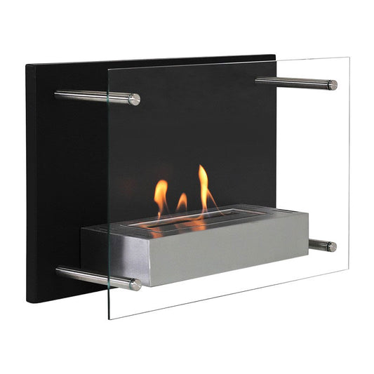 ScandiFlames, Nevada, Wall Mounted Bioethanol Fireplace