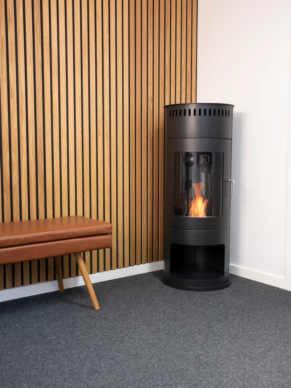 ScandiFlames, Washington - Bioethanol Wood-burning Stove