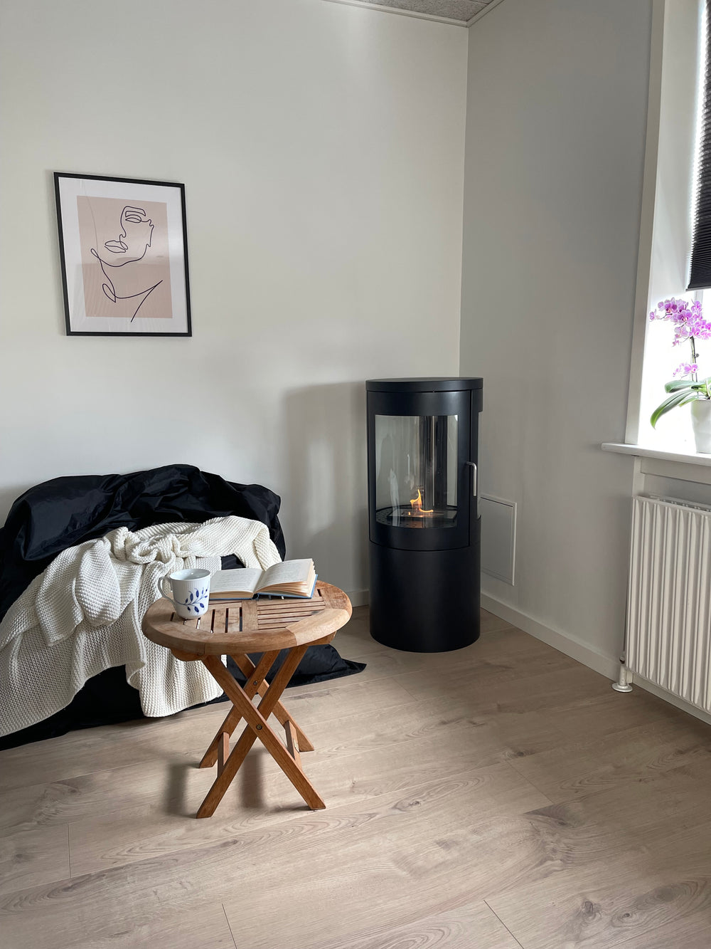 ScandiFlames, Columbus - Bioethanol Stove with 360-View