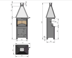 Carron Bellmount BBQ & Outdoor Fireplace