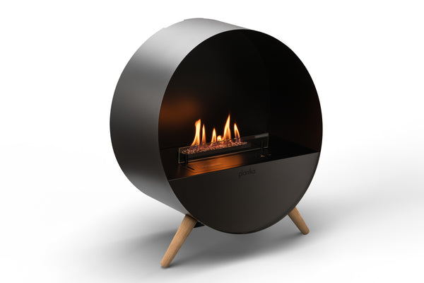 Planika Bubble Wall & Floor Freestanding Fireplace