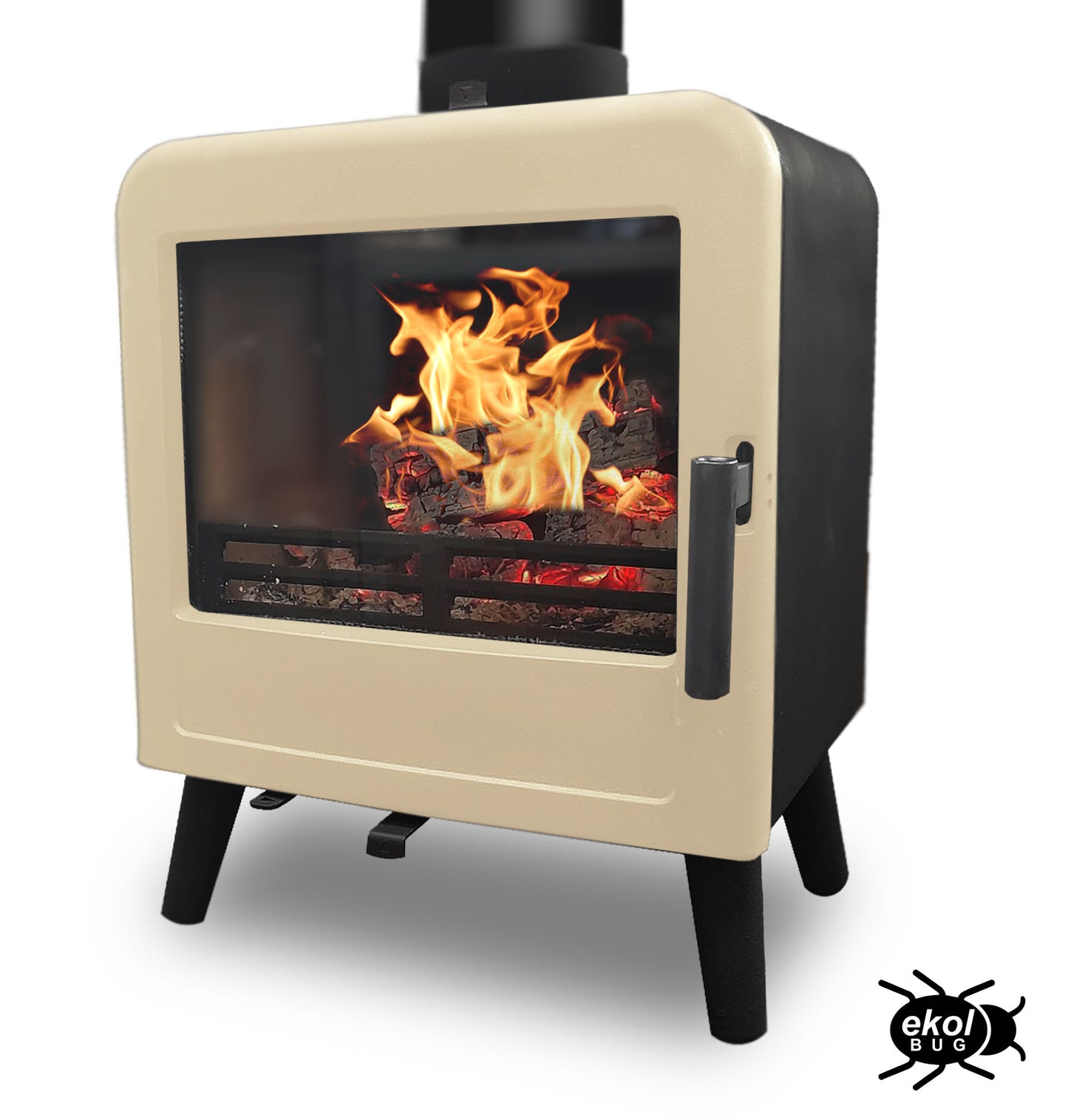 Ekol Bug (with painted door option)  Multi Fuel / Wood Burning Stove