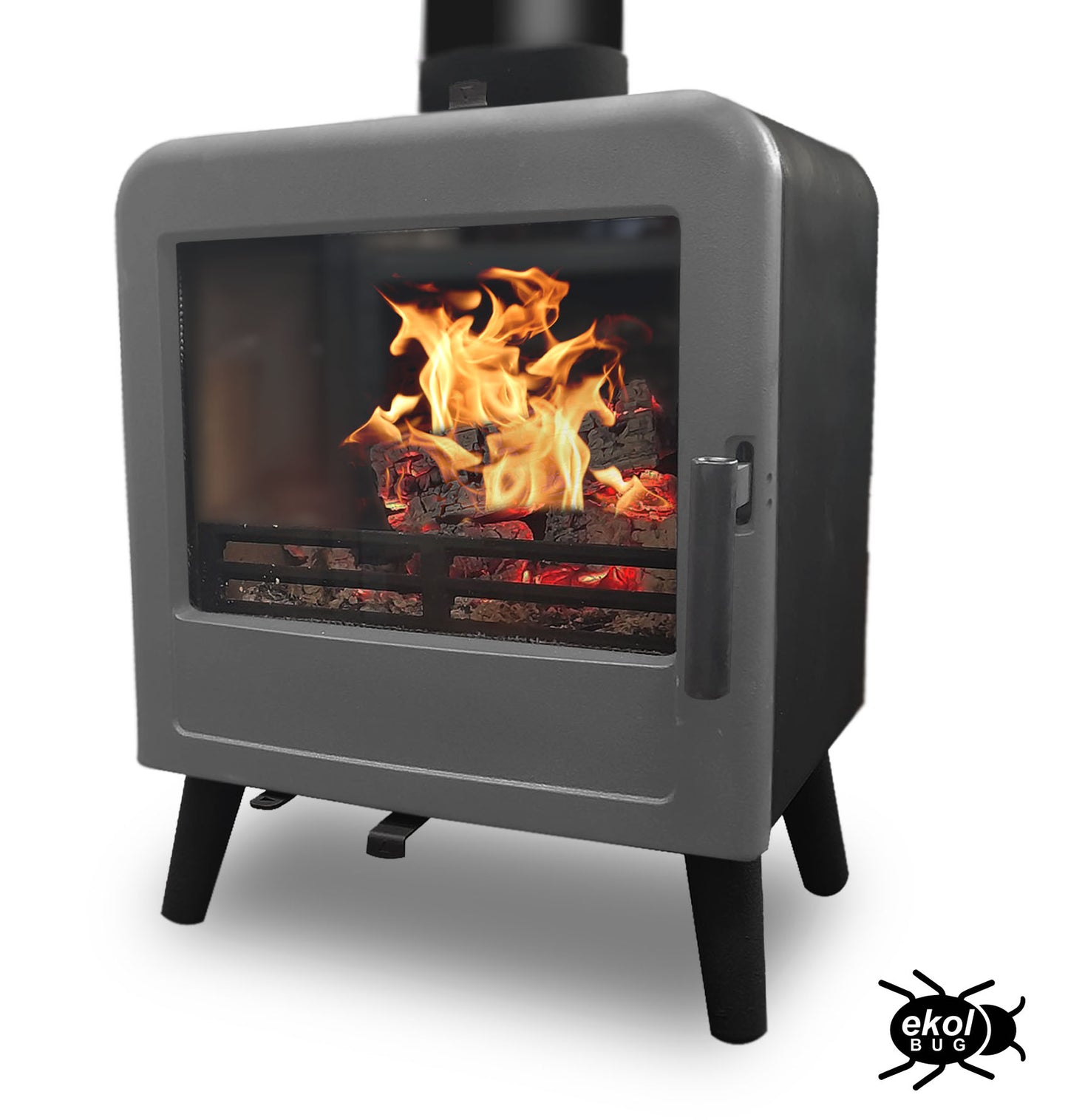 Ekol Bug (with painted door option)  Multi Fuel / Wood Burning Stove