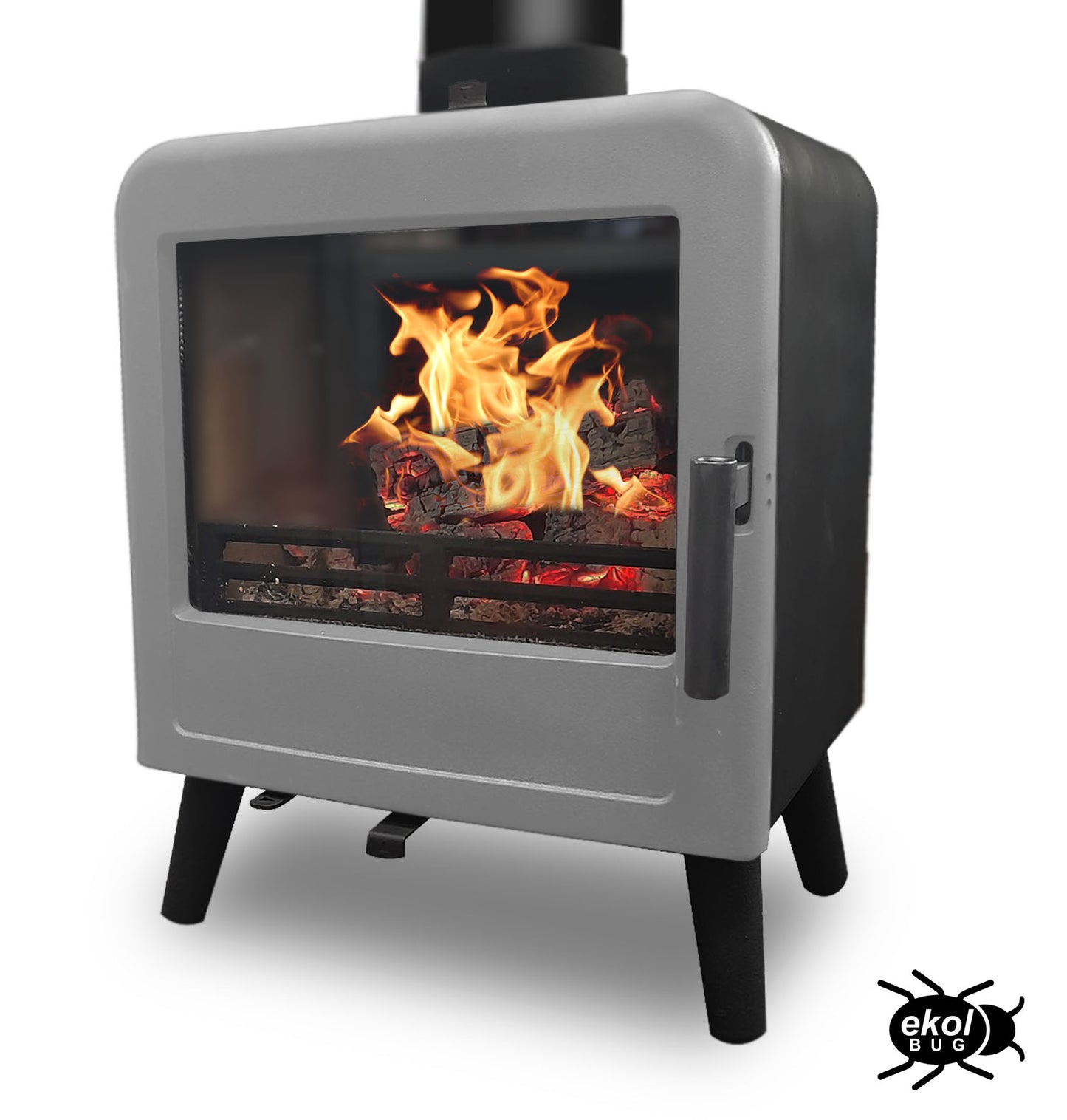 Ekol Bug (with painted door option)  Multi Fuel / Wood Burning Stove