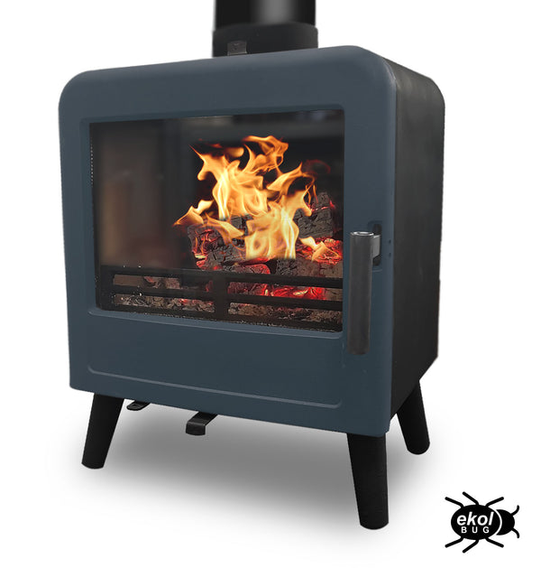 Ekol Bug (with painted door option)  Multi Fuel / Wood Burning Stove