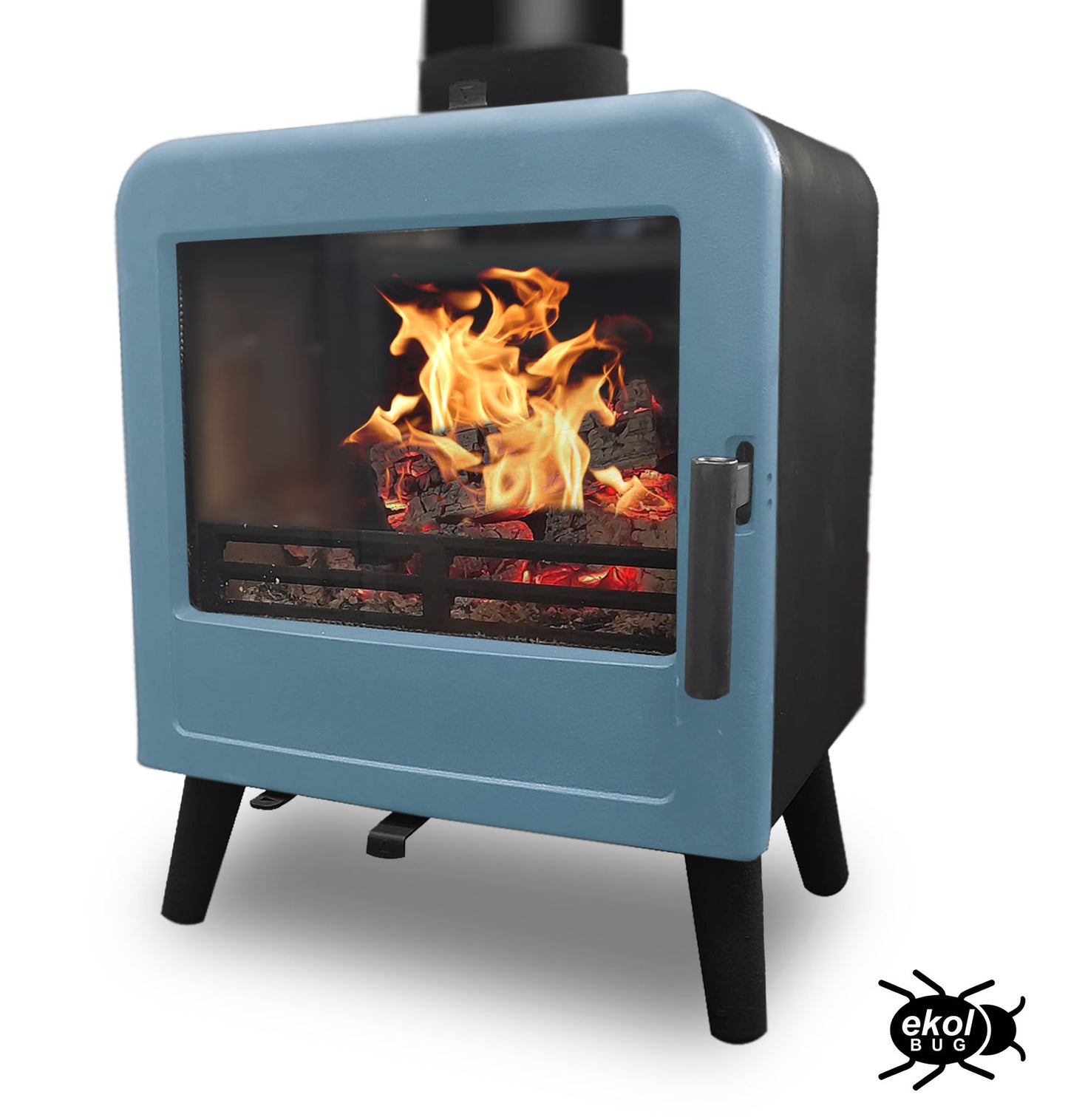 Ekol Bug (with painted door option)  Multi Fuel / Wood Burning Stove