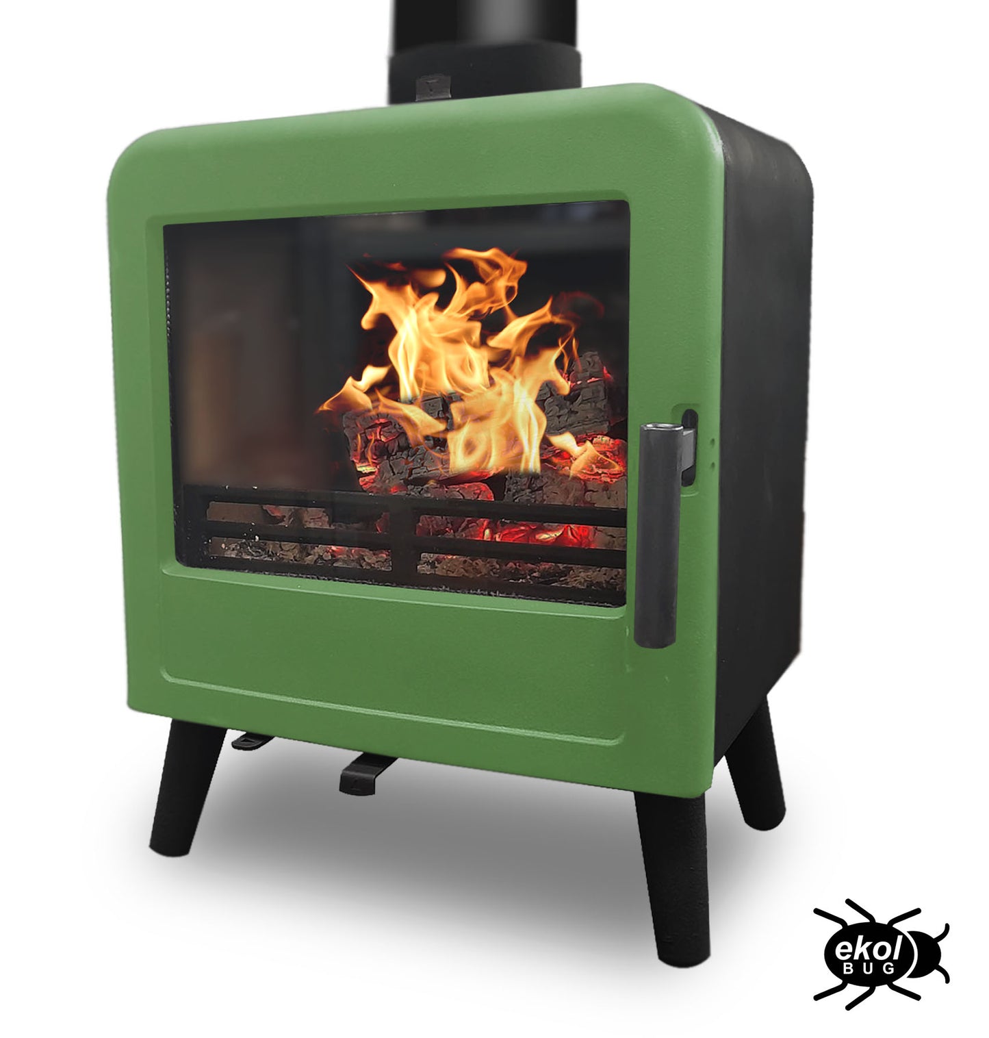 Ekol Bug (with painted door option)  Multi Fuel / Wood Burning Stove