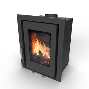 Saltfire CS5 Inset Stove | 5kW Multi-Fuel Fireplace Heater
