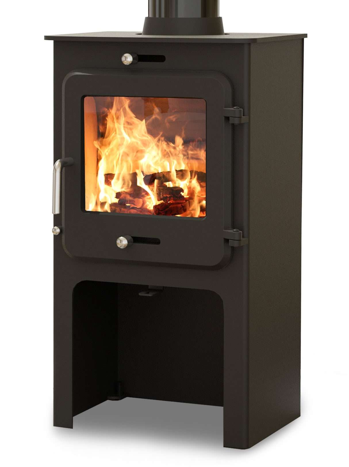 Ekol Clarity 5kW Wood Burning / Multifuel Ecodesign Stove (with painted door option)