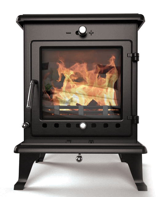 Ekol Crystal 5kW Wood Burning / Multifuel Ecodesign Stove (with painted door option) (Copy)