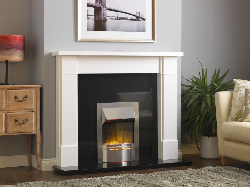 Dimplex Dakota Stainless Steel Electric Fireplace