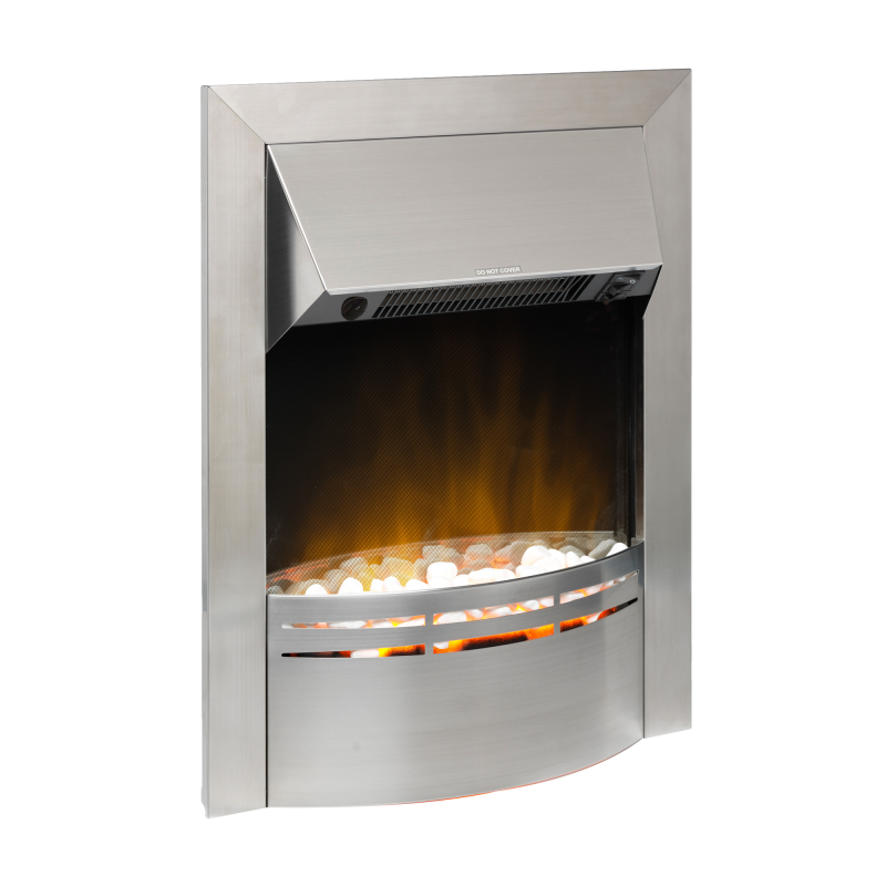 Dimplex Dakota Stainless Steel Electric Fireplace