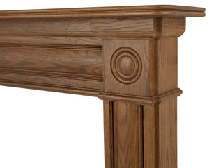Derry Wooden Fireplace Surround | Carron