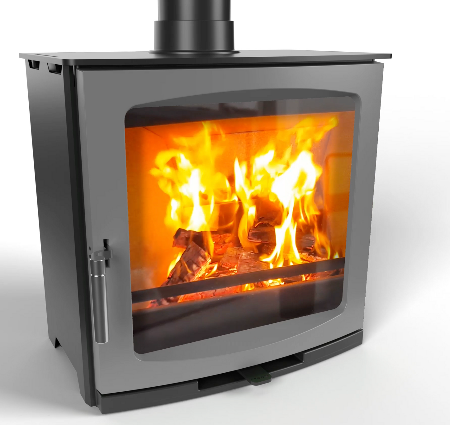 Ekol Edge 5kW Wood Burning Ecodesign Stove (with painted door option)