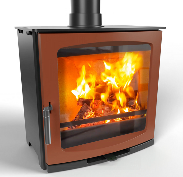 Ekol Edge 5kW Wood Burning Ecodesign Stove (with painted door option)