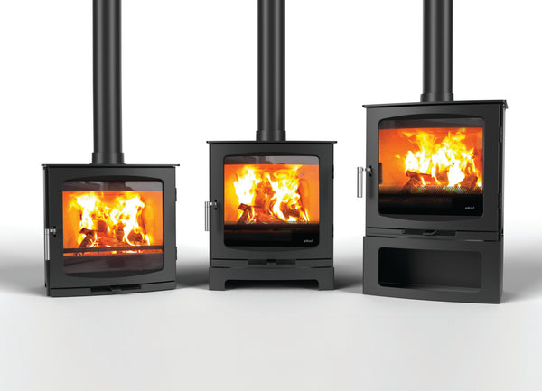 Ekol Edge 5kW Wood Burning Ecodesign Stove (with painted door option)