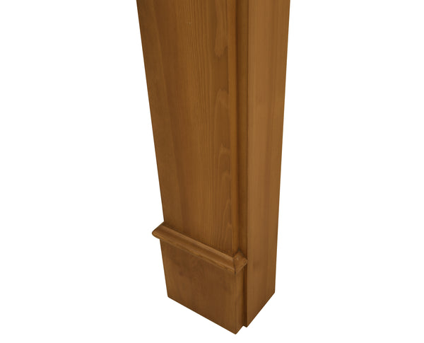Edinburgh Corbel Wooden Fireplace Surround | Carron