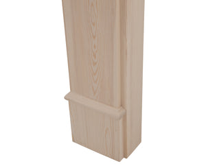 Edinburgh Corbel Wooden Fireplace Surround | Carron