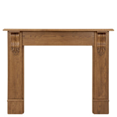 Edinburgh Corbel Wooden Fireplace Surround | Carron