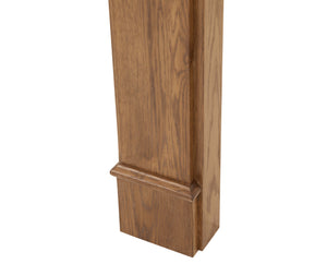 Edinburgh Corbel Wooden Fireplace Surround | Carron
