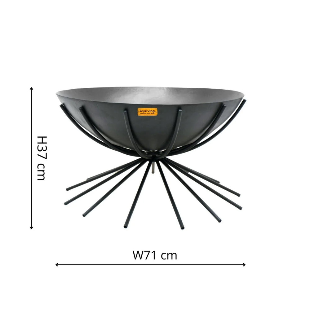Ivyline, Outdoor Metal Dakota Firebowl