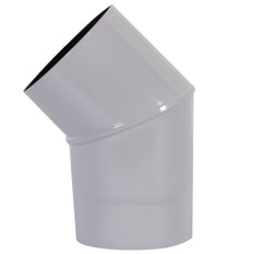 Ash Grey Enamel 5" Pipe 135° Bend to fit TVE pipe