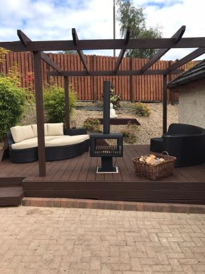 Vesta Stoves, Fiesta, Double Window, Garden Stove