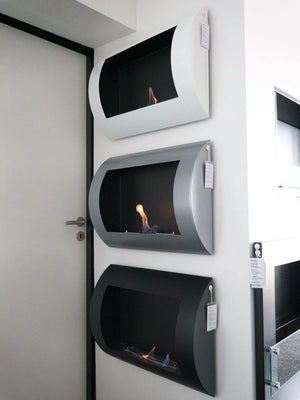 Ocean Wall-Mounted Bioethanol Fireplace | Cool Heat Solution