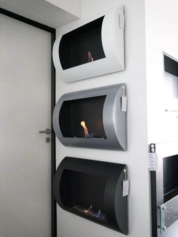 Ocean Wall-Mounted Bioethanol Fireplace | Cool Heat Solution