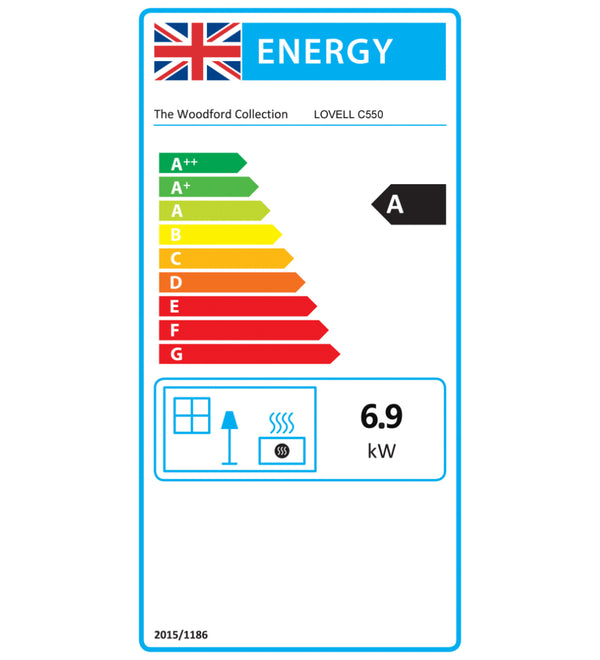 Woodford Lovell C500 Inset Stove
