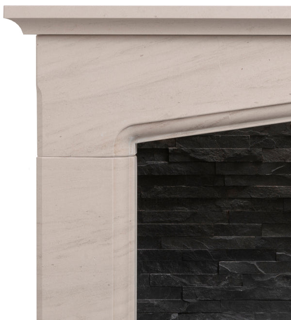 Woodford Portuguese Limestone Kildare Fireplace Surround