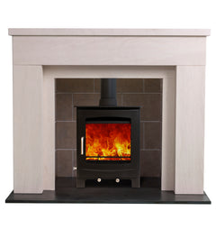 Woodford Portuguese Limestone Sutton Fireplace Surround