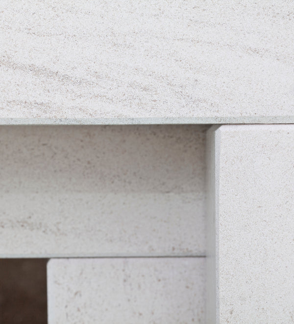 Woodford Portuguese Limestone Attwood Fireplace Surround