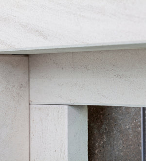 Woodford Portuguese Limestone Attwood Fireplace Surround