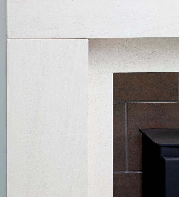 Woodford Portuguese Limestone Harlech Fireplace Surround