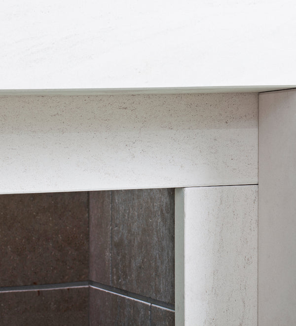 Woodford Portuguese Limestone Harlech Fireplace Surround