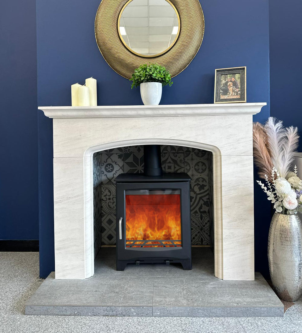 Woodford Portuguese Limestone Cotswold Fireplace Surround