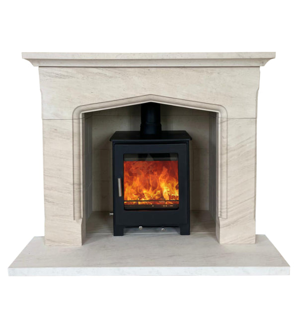 Woodford Portuguese Limestone Cotswold Fireplace Surround