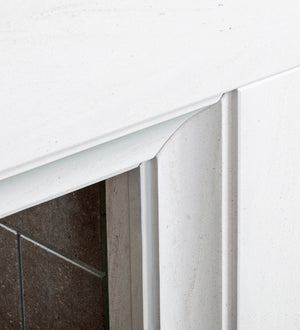 Woodford Portuguese Limestone Bamford Fireplace Surround