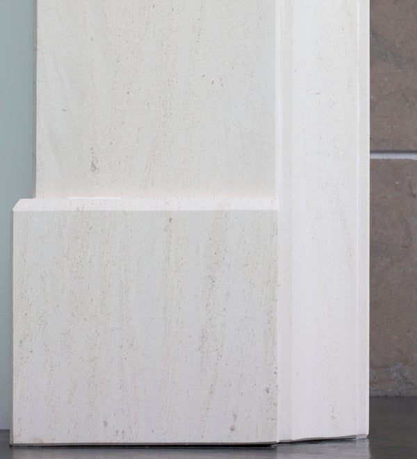Woodford Portuguese Limestone Bamford Fireplace Surround