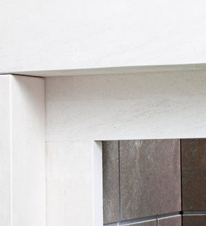 Woodford Portuguese Limestone Brittany Fireplace Surround